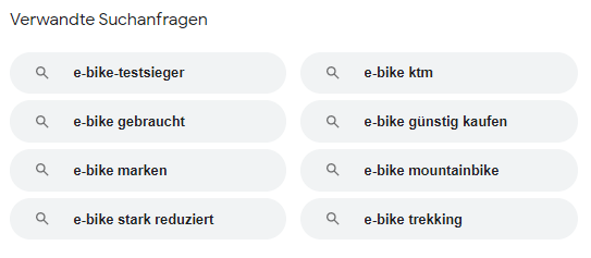 Verwandte Suchanfragen