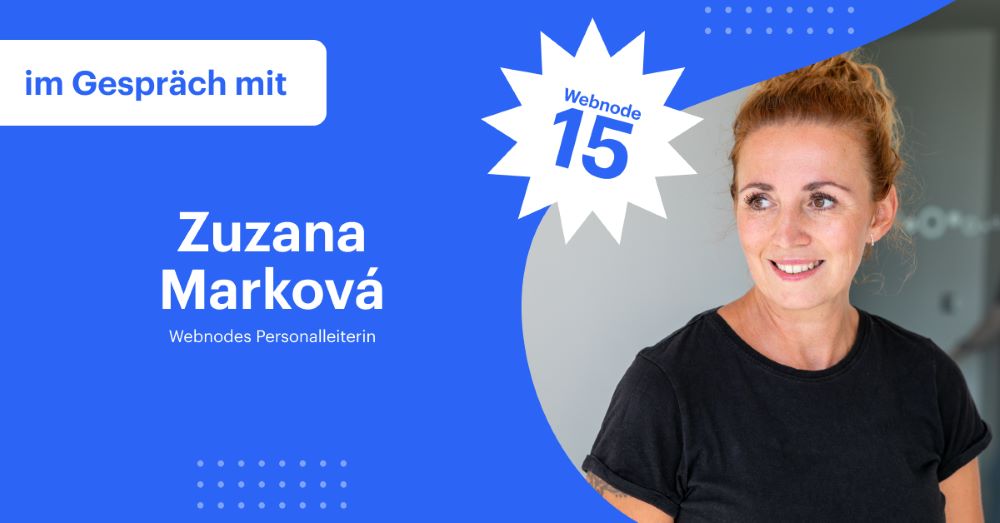 Personalleiterin von Webnode Zuzana Markova