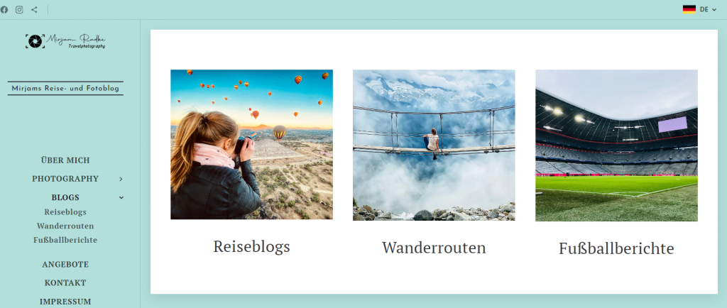 Blog Kategorien
