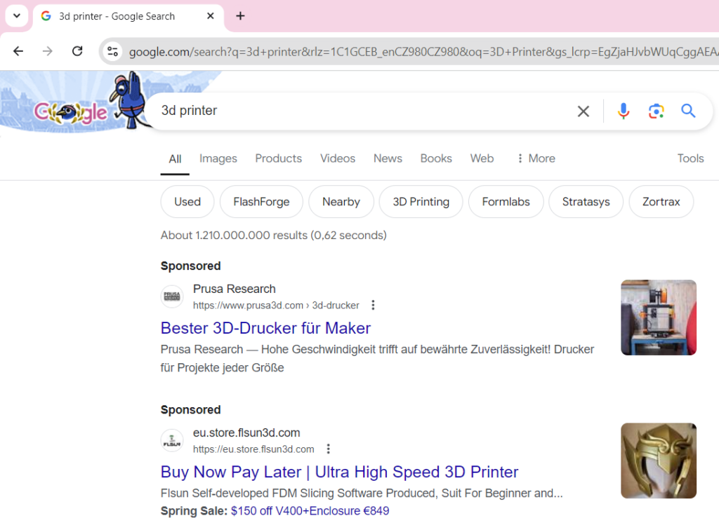 Bezahlte Werbung auf Google