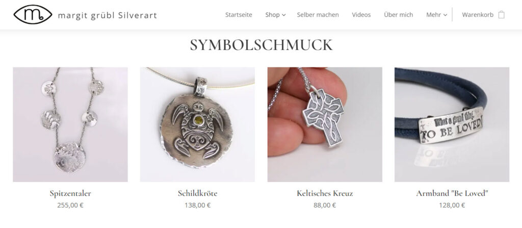 Schmuck Linie definieren